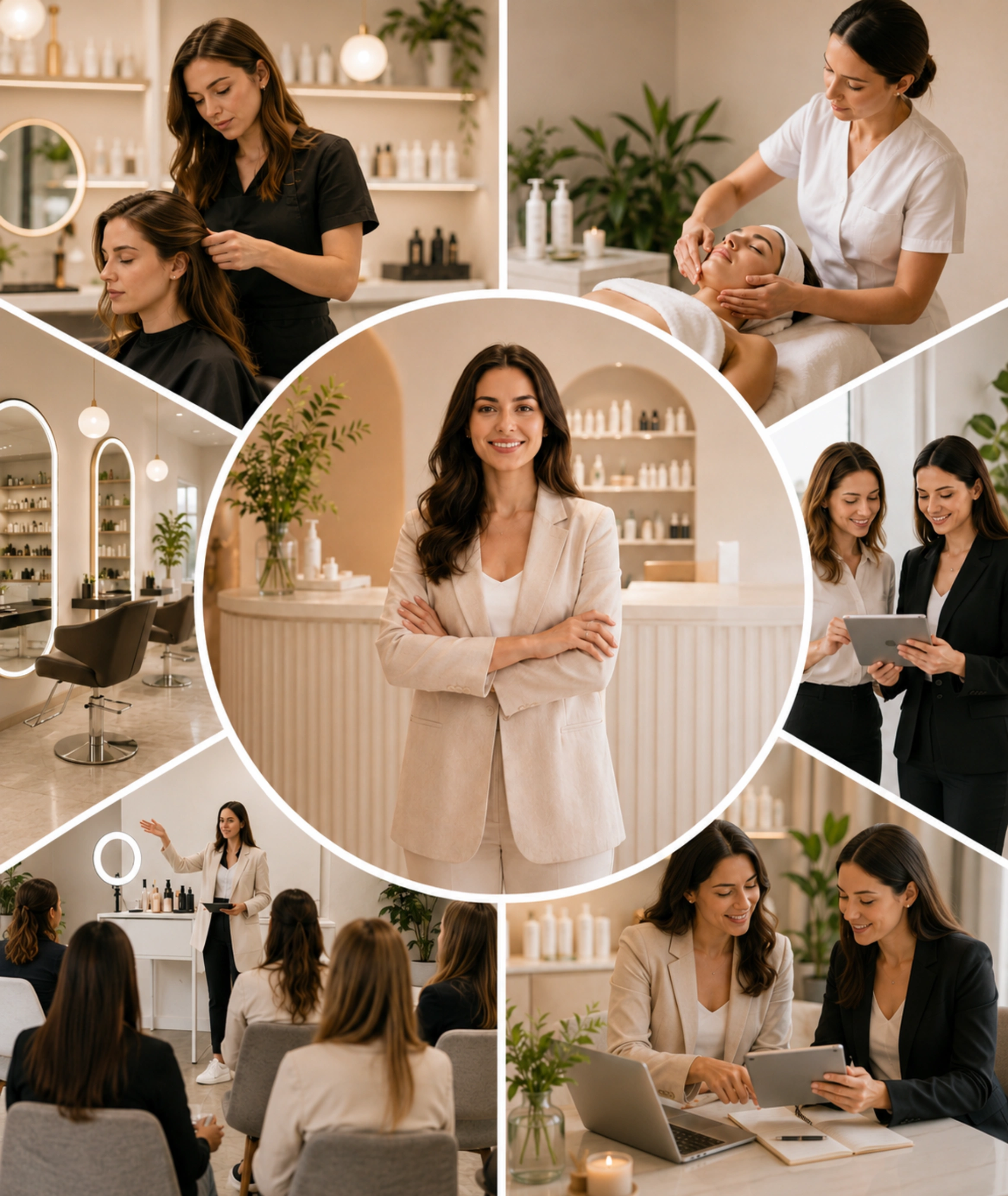 Beauty and spa learners