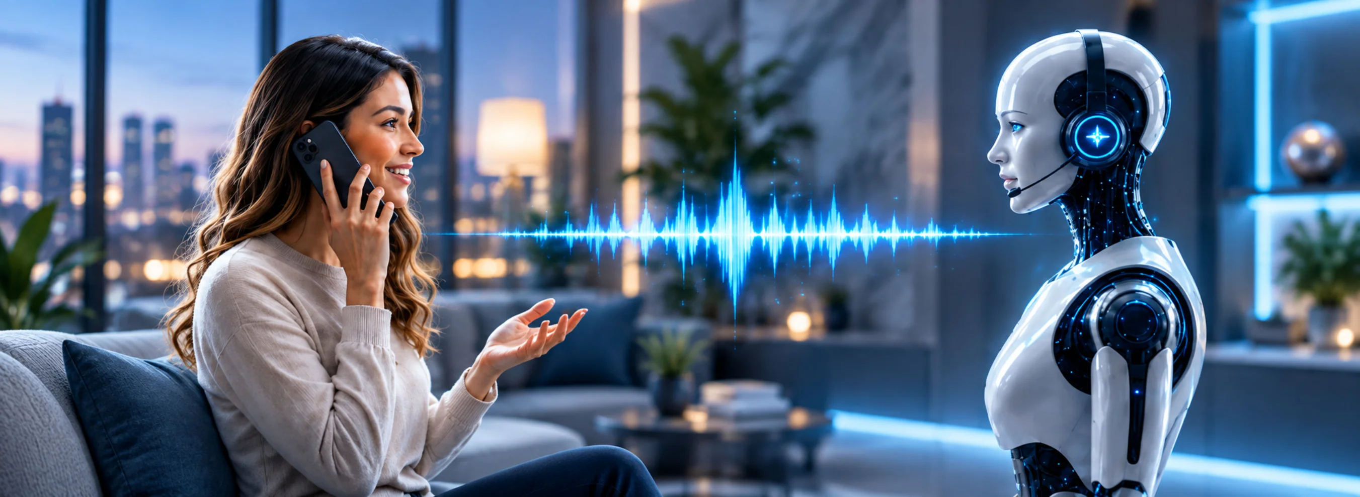 Nexora AI voice agent handling customer calls