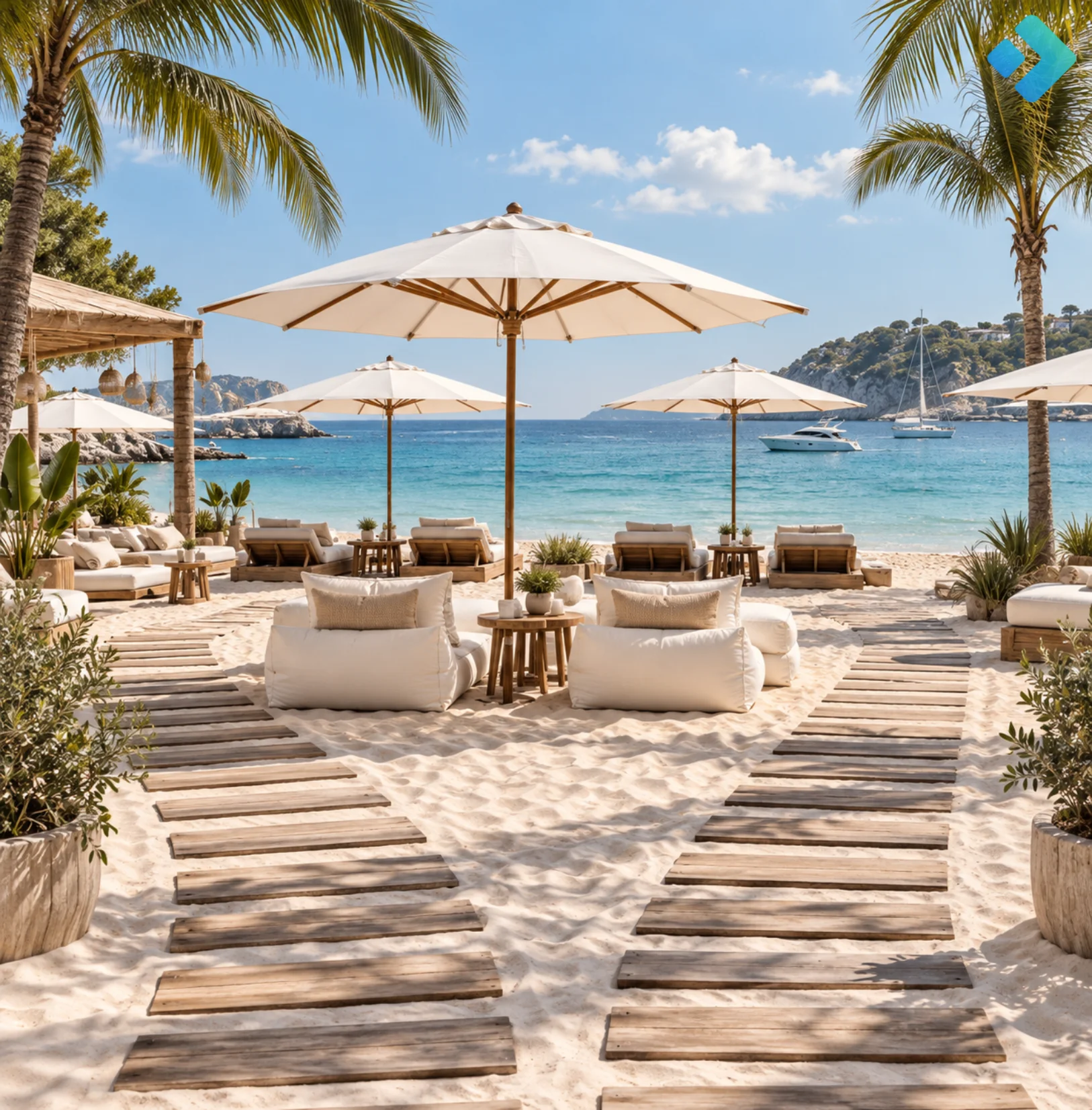 AI customer support solutions for beach clubs