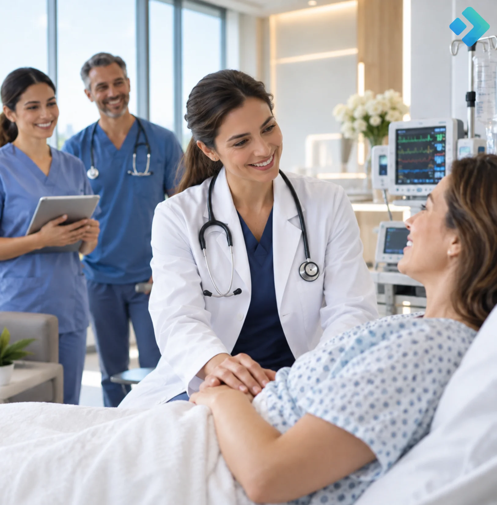 AI appointment and enquiry support for healthcare